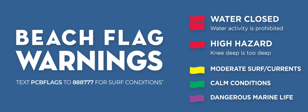 beach flags